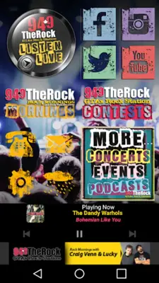 94.9 The Rock android App screenshot 2